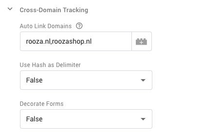 Cross domain tracking met Google Analytics en Tag Manager