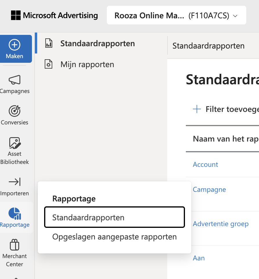 Microsoft Ads audience netwerken uitsluiten voor zoekcampagnes (msn, outlook, edge)