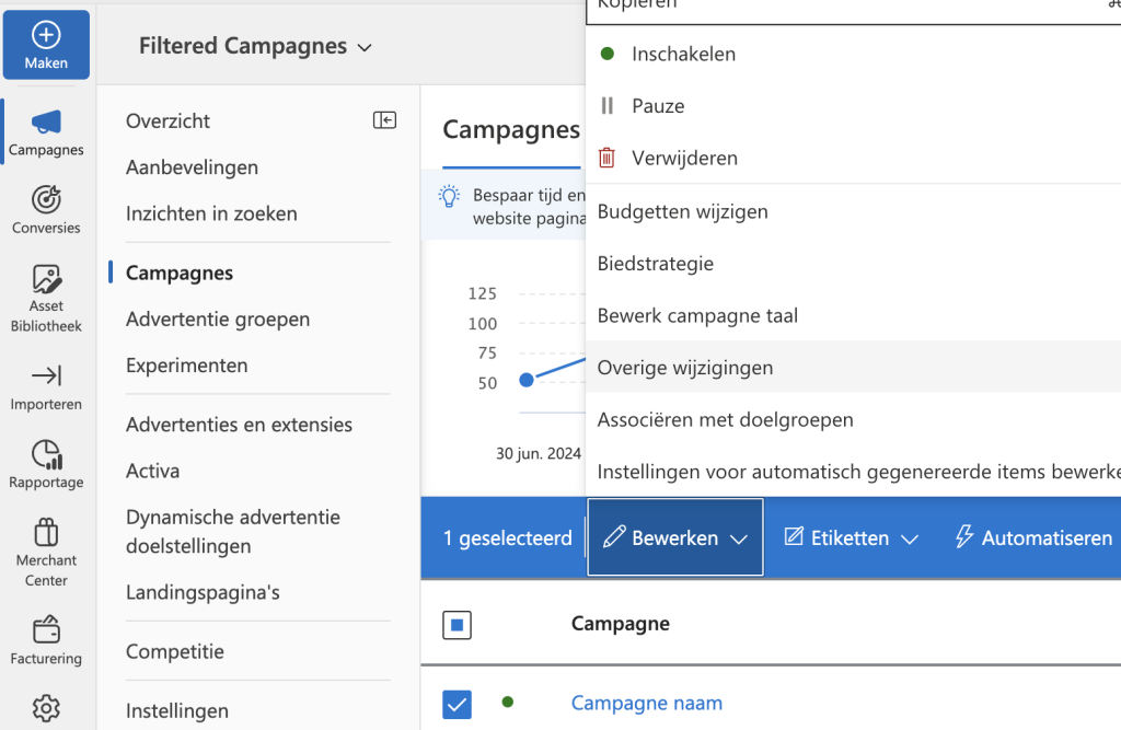 Microsoft Ads audience netwerken uitsluiten voor zoekcampagnes (msn, outlook, edge)