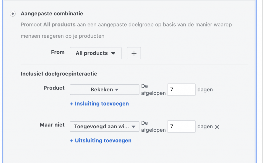 Facebook Dynamic Product Ads optimaliseren