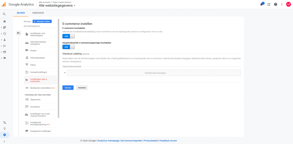 Enhanced E-commerce tracking voor Woocommerce met Google Tag Manager